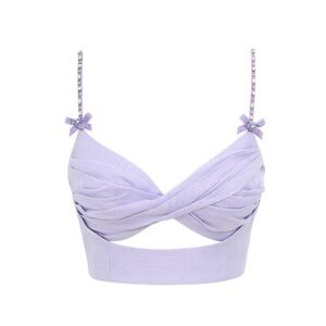 Zimmermann Crush Twist Front Bralette Size 1